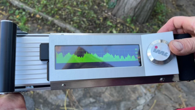 Mesure au Resi PD400 sur un mélia à La Garde
